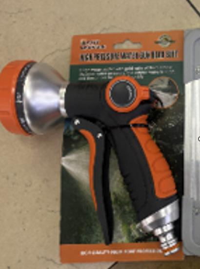 Flexible garden hose for watering and cleaning