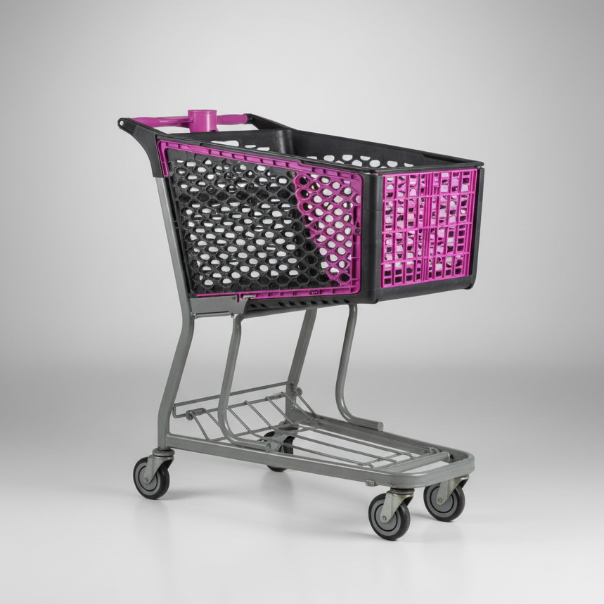 Specialty shopping trolleys for retail